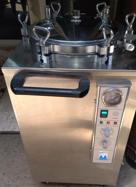 Autoclave steam sterilizer (Vertical, LS-B 35L) 1 Clinicaid.com.ng Autoclave