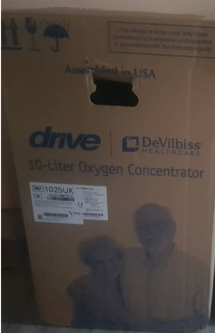 DeVilbliss(Drive) 5L Oxygen concentrator 2 Clinicaid.com.ng 10L DEVBLISS