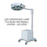 Operating Lamp five bulbs with battery
