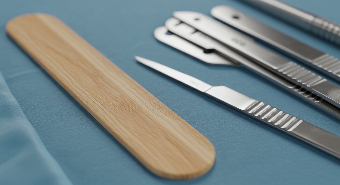What is a tongue depressor?