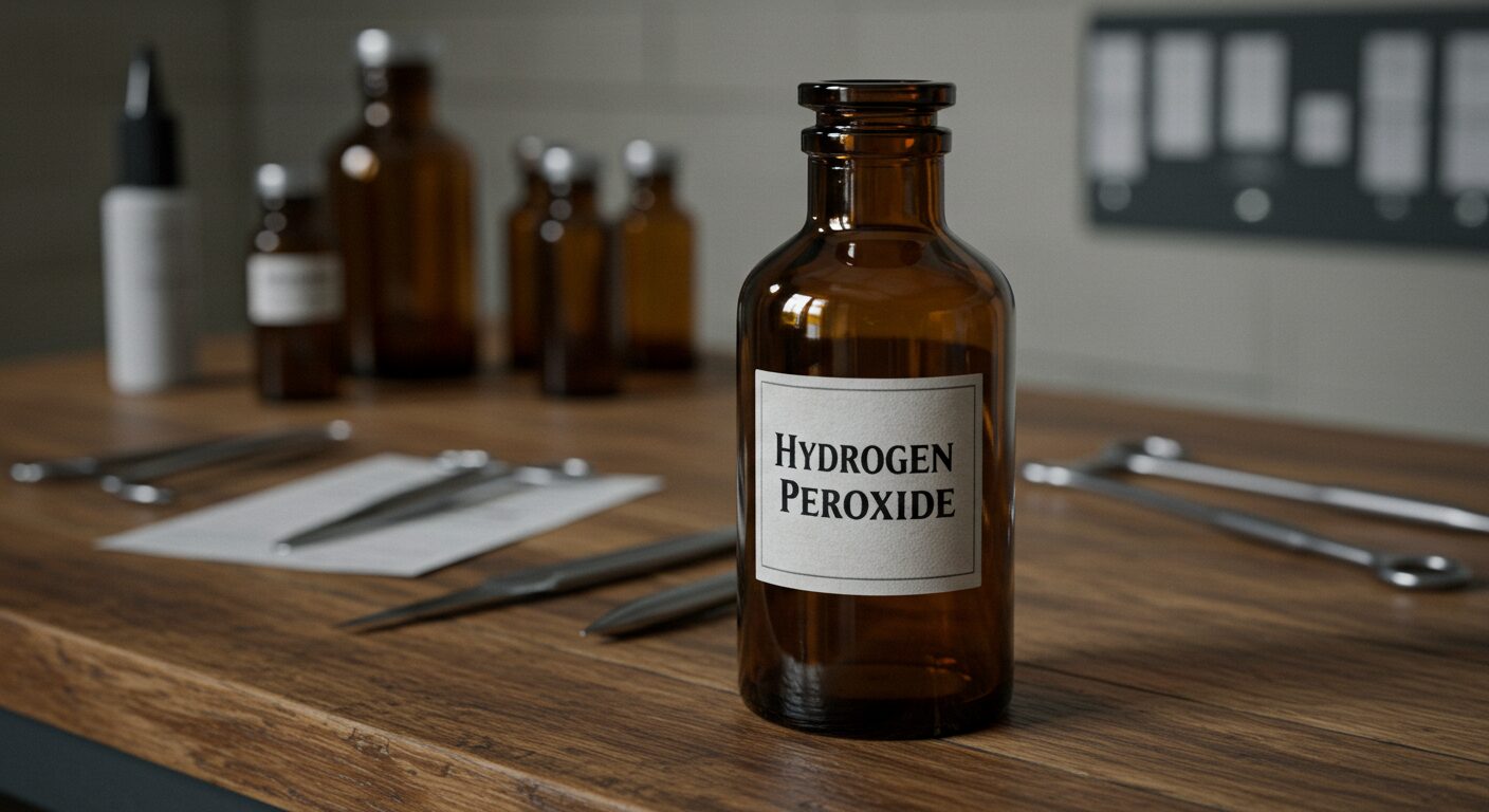 Hydrogen Peroxide in Ear