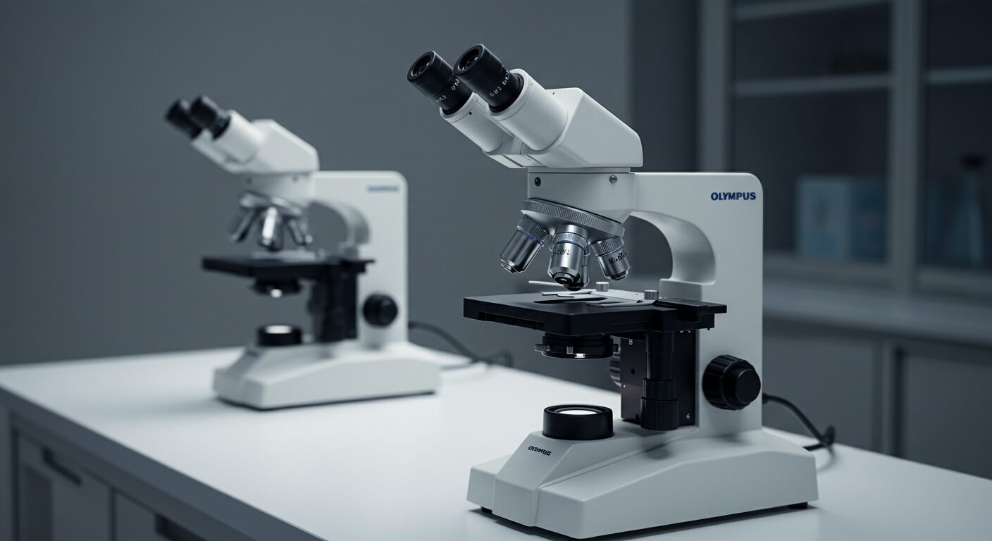 Microscope Dual Eye Best Double Eye Olympus Microscopes in Nigeria: Price Guide!