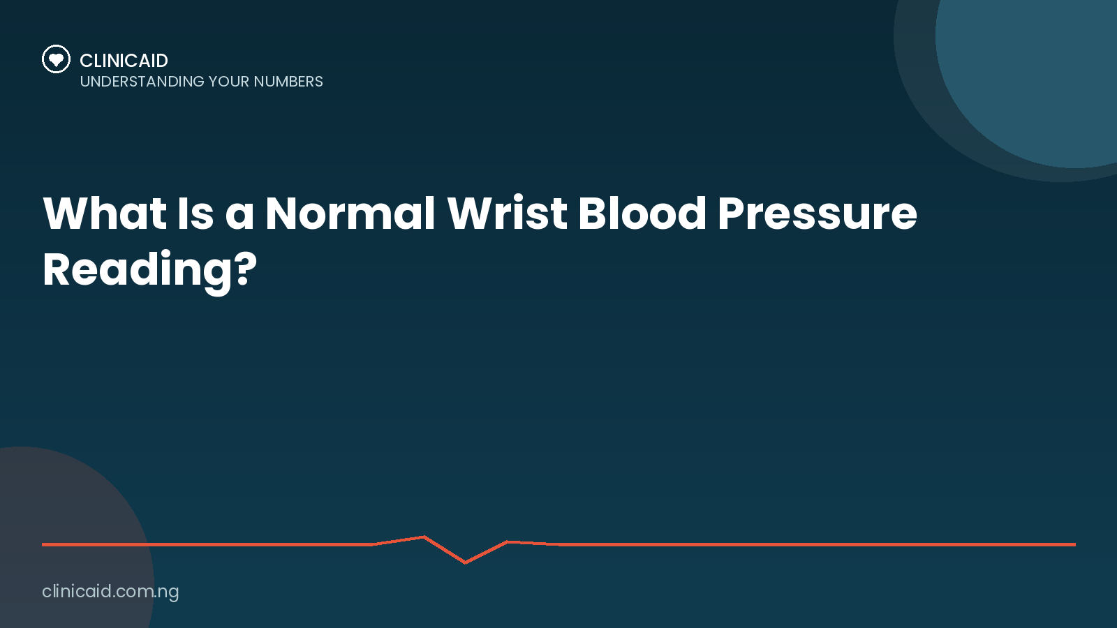 What Is a Normal Wrist Blood Pressure Reading? 1 Clinicaid.com.ng