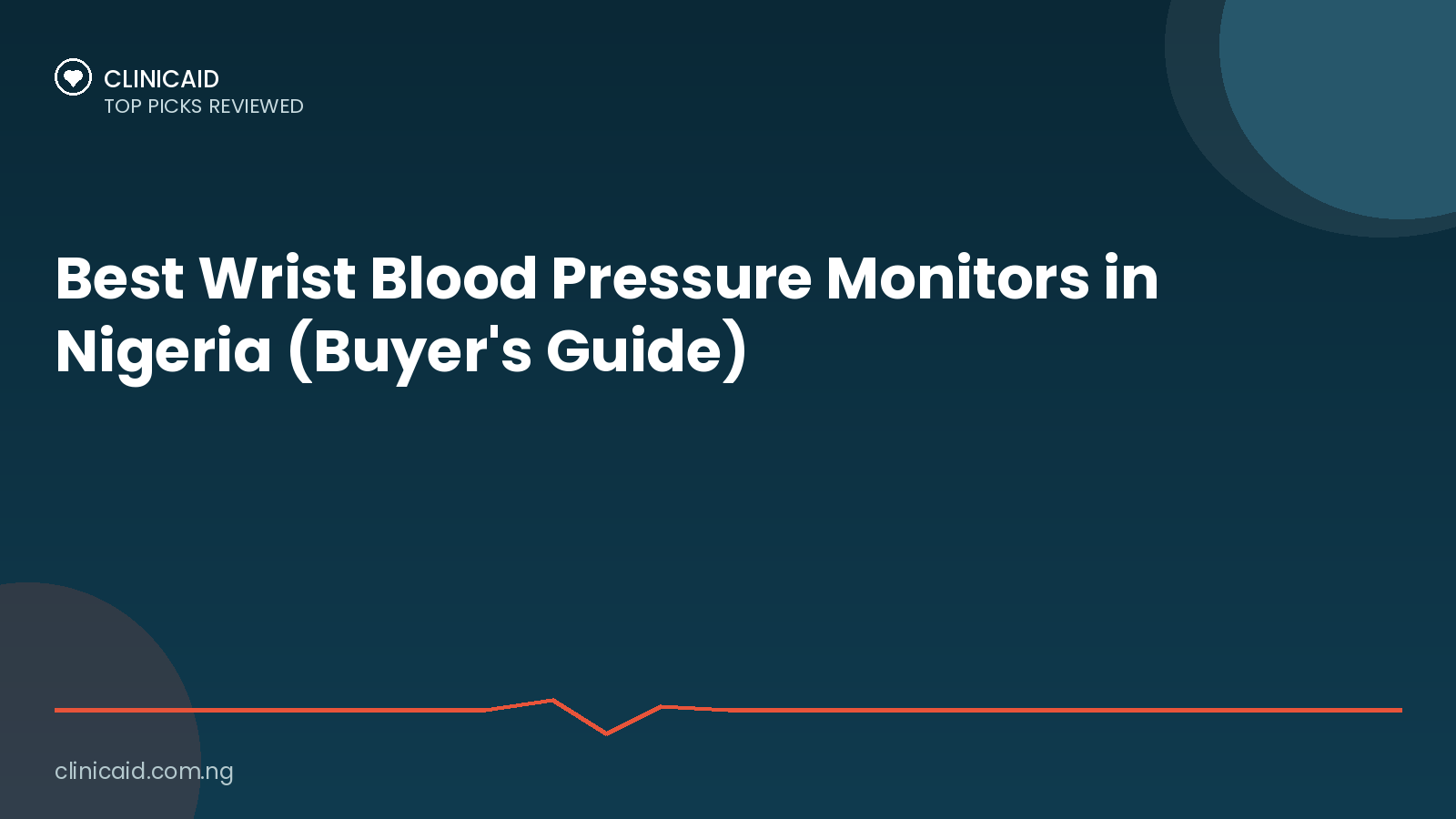 Best Wrist Blood Pressure Monitors in Nigeria (Buyer's Guide) 1 Clinicaid.com.ng