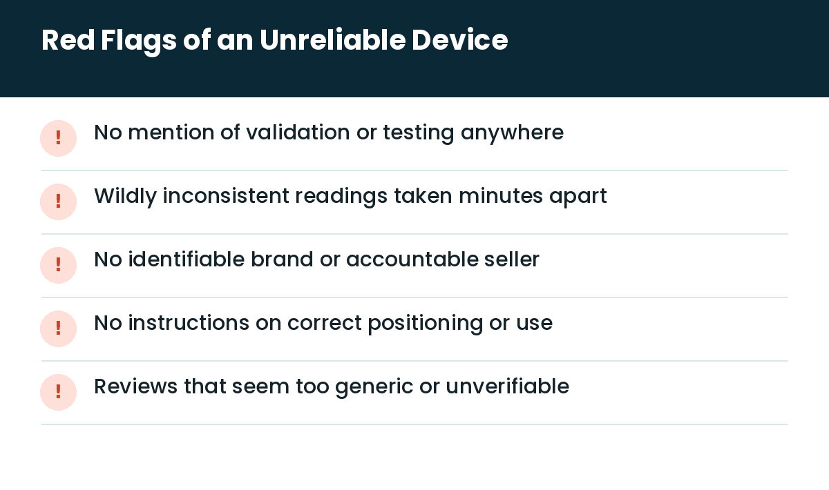 Most Accurate Wrist BP Monitor: How to Choose One You Can Trust 3 Clinicaid.com.ng Red flags of an unreliable device