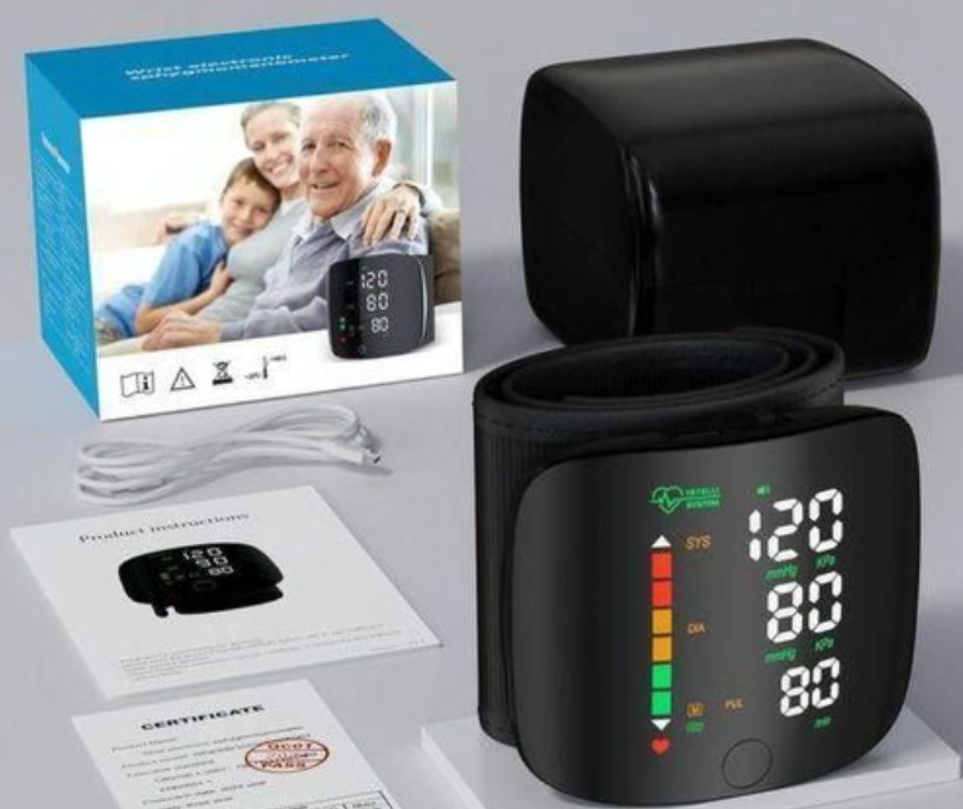 ClinicAid wrist blood pressure monitor