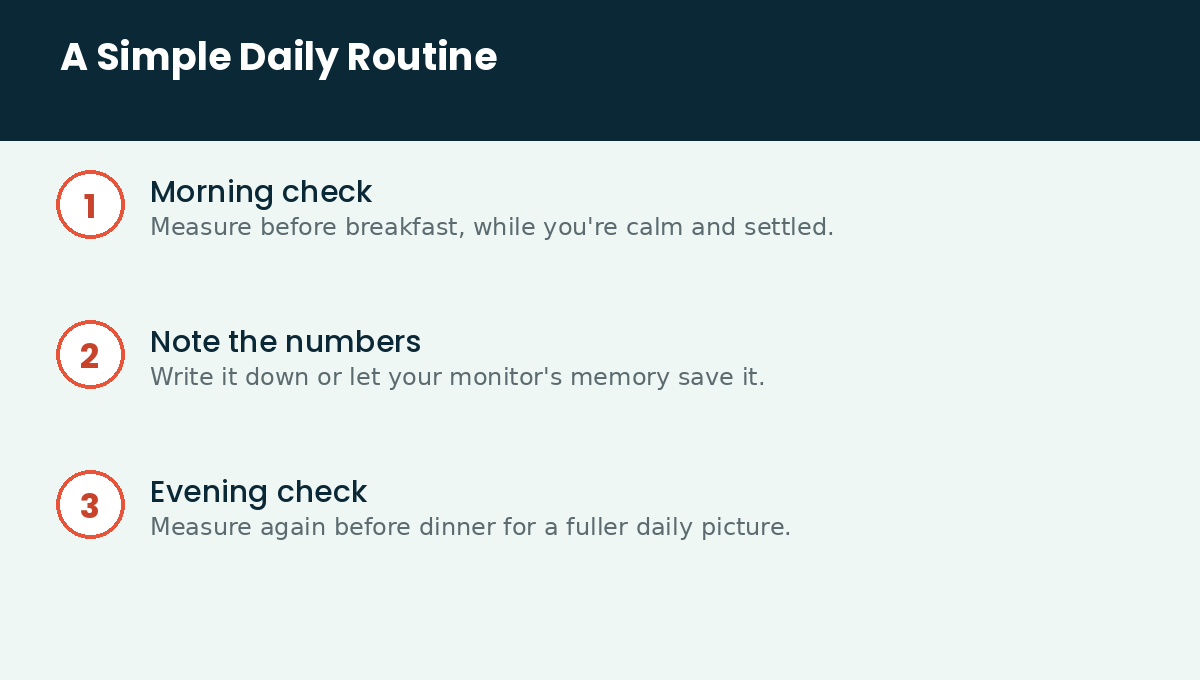 A simple daily routine